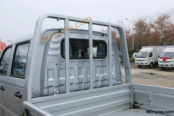 Foton Xiangling V2 Comfort 1.6L 105 hp 4X2(6 roues) CNG 2.55m double-row flatbed mini truck Carrosserie (2) | 86Trucks