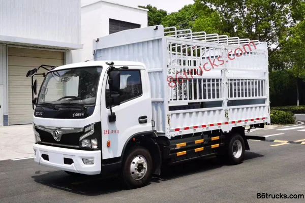 Dongfeng Furui F6 4.5T 4.17m single-row plug-in hybrid stake light truck 17.2kWh 4X2(6 wheels) Exterior (2) | 86Trucks