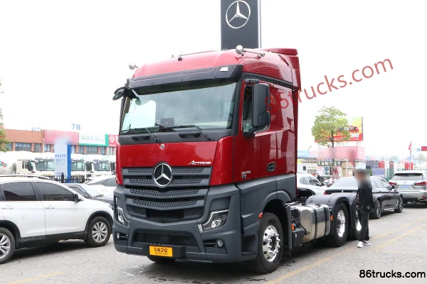 Mercedes-Benz Actros Heavy Truck Star Premium Edition 530hp 6X4(10 wheels) Automatic Tractor Truck (China VI) Exterior (3) | 86Trucks