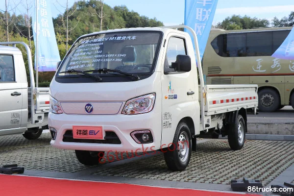 Foton Xiangling M1 2,8T 3,05 m cabine simple électrique pur plateau micro camion 38,6 kWh 4X2(6 roues) Extérieur (3) | 86Trucks