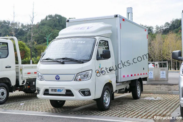Foton Xiangling M1 2.65T 2.82m Single Row Pure Electric Van Micro Truck 44.43kWh 4X2(6 wheels) Exterior (3) | 86Trucks