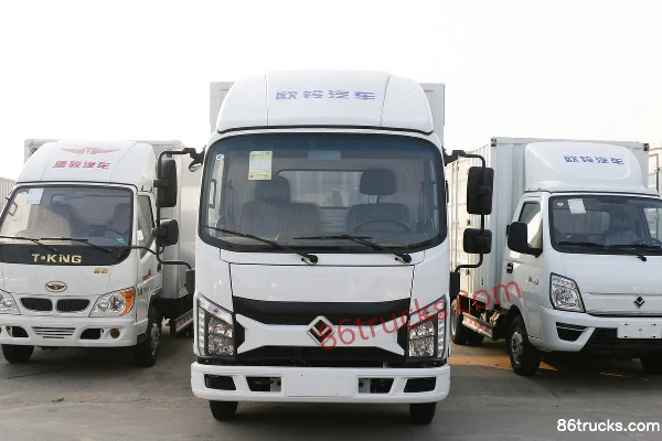 Ouling Jinlika II version luxe 2,0L 150 ch 4X2(6 roues) essence camion fourgon 4,1 m cabine simple (China VI) Extérieur (2) | 86Trucks