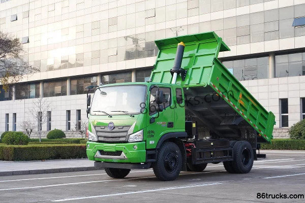 Foton Big King ES5 4X2(6 wheels) 3.8m half-row pure electric dump truck 246.67kWh Body (3) | 86Trucks