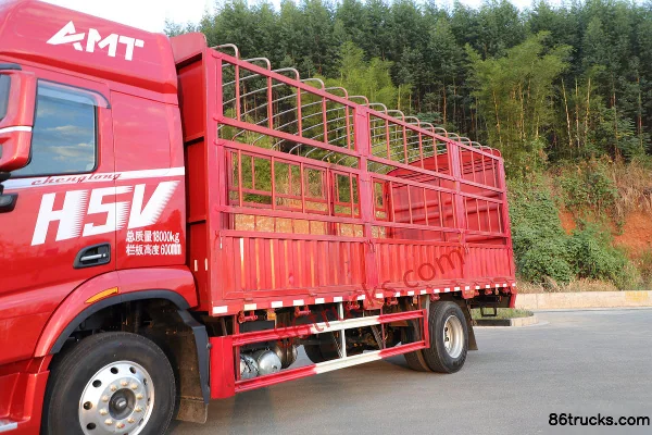Dongfeng Liuqi Chenglong H5V 270 hp 4X2(6 wheels) AMT automatic transmission cargo truck with cargo box (China VI) Body (1) | 86Trucks