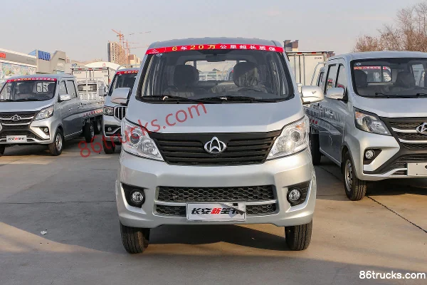 Ankai Xingka M 2021 1.5L 116hp 4X2(6 wheels) Gasoline 2.15m Double Row Van Mini Truck (China VI) Exterior (2) | 86Trucks