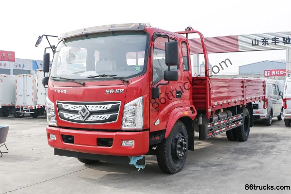 Ouling M7 Express Edition 200 hp 4X2(6 wheels) 5.33m Semi-row Flatbed Cargo Truck (China VI) Exterior (3) | 86Trucks