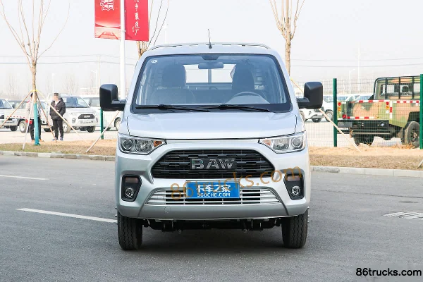 BAW Jingka T7 Luxury Edition 2.0L 133 hp 4X2(6 wheels) Gasoline 3m Double Row Flatbed Mini Truck (China VI) Exterior (2) | 86Trucks
