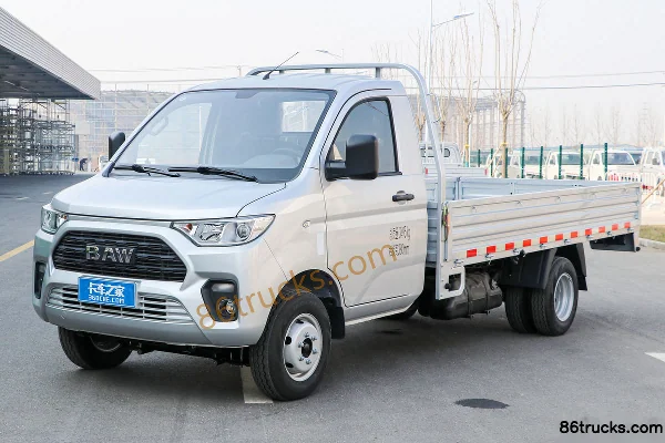 BAW Jingka T7 Luxury Edition 2.0L 133hp 4X2(6 wheels) Gasoline 3.7m Single Row Flatbed Mini Truck (China VI) Exterior (3) | 86Trucks
