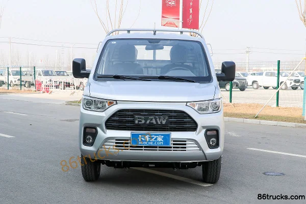 BAW Jingka T7 Luxury Edition 2.0L 133hp 4X2(6 wheels) Gasoline 3.7m Single Row Flatbed Mini Truck (China VI) Exterior (2) | 86Trucks