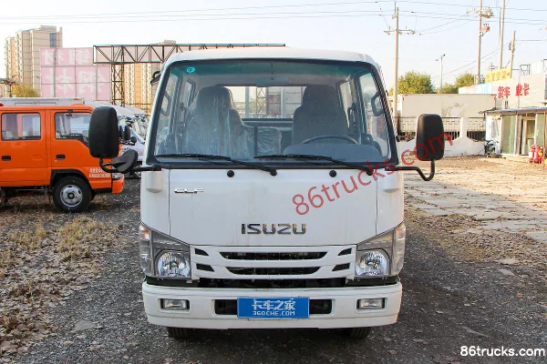Qingling Isuzu 100P 120hp 4X2(6 wheels) 3.235m double-row flatbed light truck Exterior (2) | 86Trucks