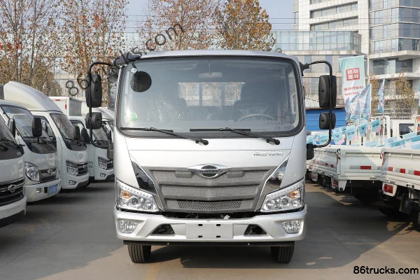 Foton Times Leader 5 150hp 4X2(6 wheels) 4.17m single-row flatbed light truck Exterior (2) | 86Trucks