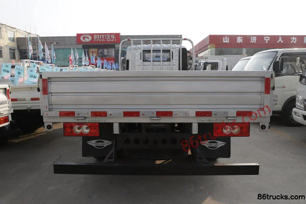 Foton Times Leader 5 150hp 4X2(6 wheels) 4.17m single-row flatbed light truck Body (3) | 86Trucks