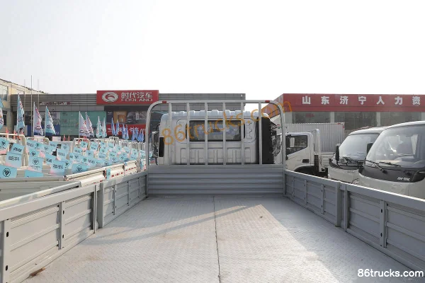 Foton Times Leader 5 150hp 4X2(6 wheels) 4.17m single-row flatbed light truck Body (2) | 86Trucks