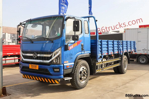 Kama Kaijie M6 Premium Edition 190hp 4X2(6 wheels) 5.33m Flatbed Cargo Truck (China VI) Exterior (3) | 86Trucks