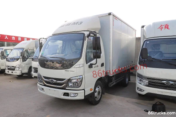 Foton Forland Xiaoka Star 5 115hp 4X2(6 wheels) 3.67m single-row van light truck (hydraulic brake) Exterior (3) | 86Trucks