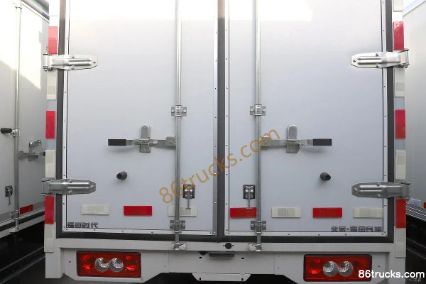 Foton Forland Xiaoka Star 5 115hp 4X2(6 wheels) 3.67m single-row van light truck (hydraulic brake) Body (1) | 86Trucks