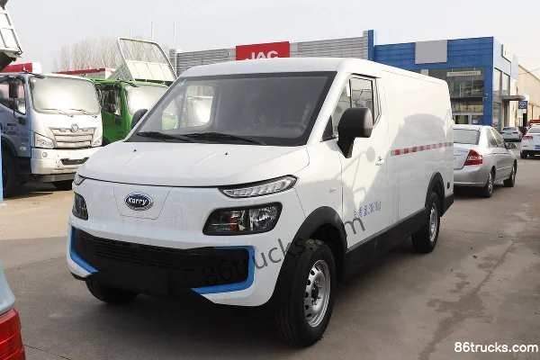 Karry Dolphin EV 3.06T 5.457m Pure Electric Van Cargo Truck Exterior (3) | 86Trucks