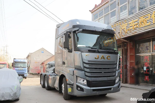 JAC Gallop K7 Heavy Truck 530hp 6X4(10 wheels) LNG AMT Automatic Tractor Truck (ZF 12-speed) Exterior
