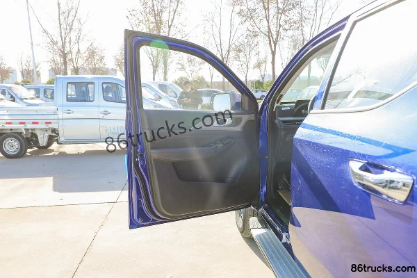 Changan Lantuo 2023 modèle élite 2,0 L diesel 163 ch manuel quatre roues motrices pick-up double cabine à empattement long Châssis (1) | 86T