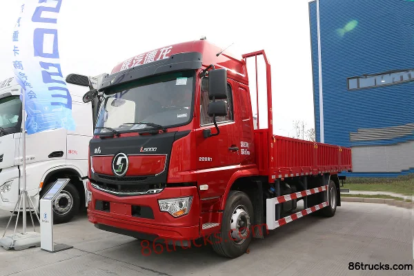 SHACMAN Delong L5000 Jingying Edition 220 hp 4X2(6 wheels) 6.8m stake cargo truck (Dongfeng Cummins) Exterior (3) | 86Trucks