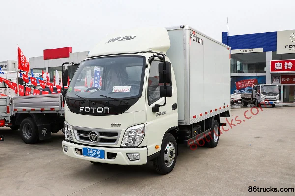 Foton AUMAN Jieyun Classic version 132 hp 4X2(6 wheels) 3.735m single-row box light truck Exterior (3) | 86Trucks