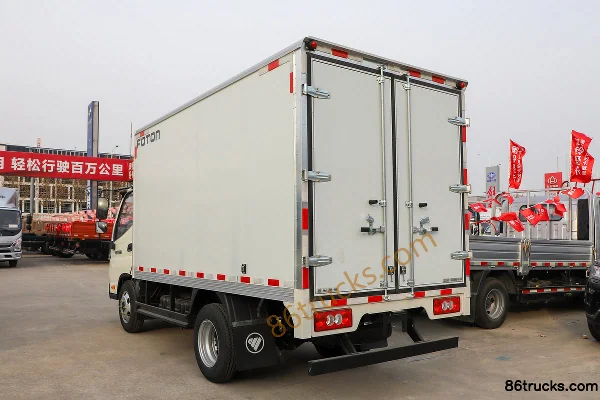 Foton AUMAN Jieyun Classic version 132 hp 4X2(6 wheels) 3.735m single-row box light truck Body (3) | 86Trucks