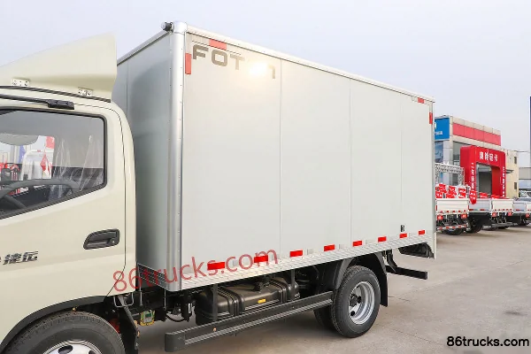 Foton AUMAN Jieyun Classic version 132 hp 4X2(6 wheels) 3.735m single-row box light truck Body (1) | 86Trucks