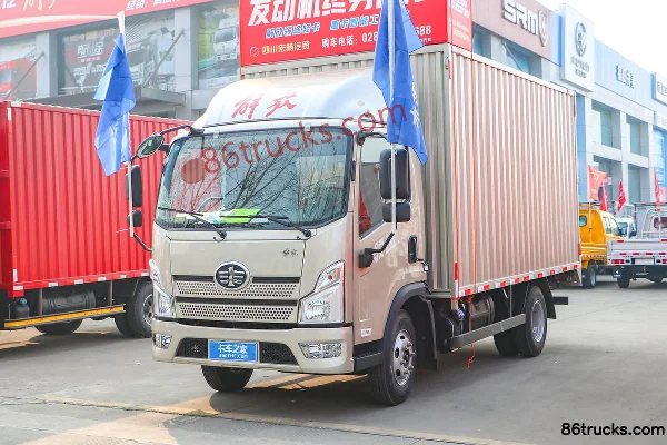 FAW Jiefang Lingtu 150hp 4X2(6 wheels) 4.16m Single Row Van Light Truck Exterior (3) | 86Trucks