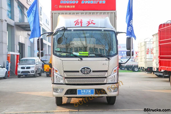 FAW Jiefang Lingtu 150hp 4X2(6 wheels) 4.16m Single Row Van Light Truck Exterior (2) | 86Trucks