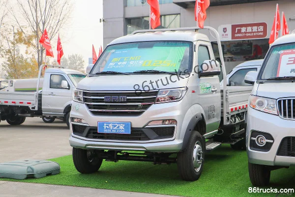 Jinbei Xinka T50 PLUS Reinforced Edition 130hp 4X2(6 wheels) CNG 3.6m Single Row Flatbed Mini Truck (China VI) Exterior (3) | 86Trucks