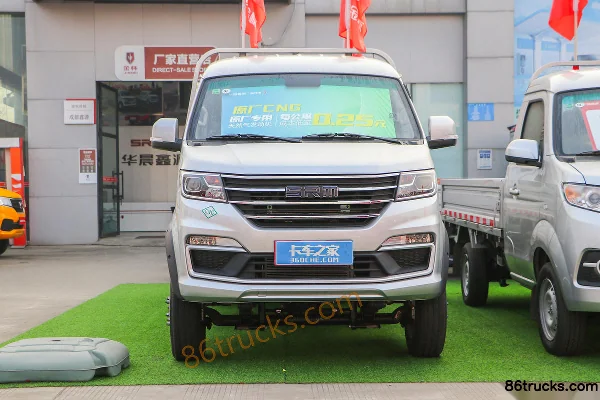 Jinbei Xinka T50 PLUS Reinforced Edition 130hp 4X2(6 wheels) CNG 3.6m Single Row Flatbed Mini Truck (China VI) Exterior (2) | 86Trucks