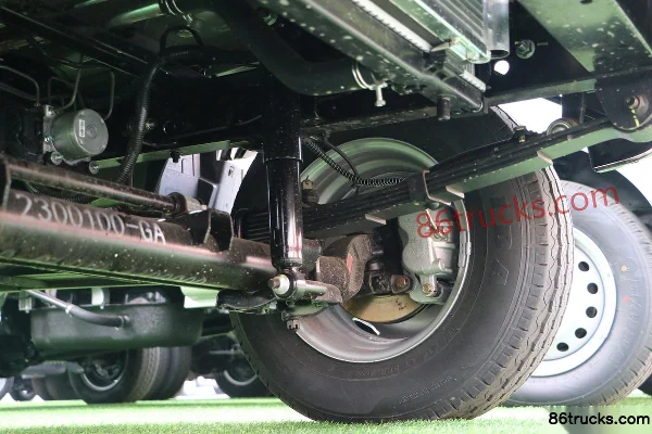 Jinbei Xinka T50 PLUS Reinforced Edition 130hp 4X2(6 wheels) CNG 3.6m Single Row Flatbed Mini Truck (China VI) Chassis (3) | 86Trucks