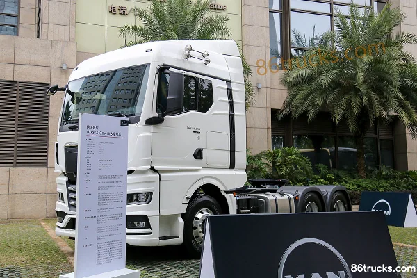 MAN New TGX Series Heavy Truck 510hp 6X4(10 wheels) AMT Automatic Tractor Truck (TGX26.510) Exterior (3) | 86Trucks