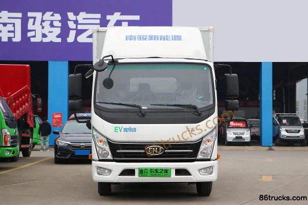 NanJun Ruijie D30GE 4.1m Single Row Pure Electric Box Van Light Truck 98.04kWh 4X2(6 wheels) Exterior (2) | 86Trucks
