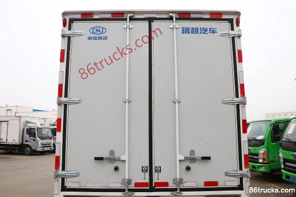 NanJun Ruijie D30GE 4.1m Single Row Pure Electric Box Van Light Truck 98.04kWh 4X2(6 wheels) Body (3) | 86Trucks