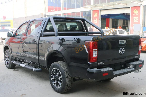 Huanghai N1 2.8L diesel 115 ch transmission manuelle 4x4(6 roues) double cabine avec benne allongée (China VI) (3) | 86Trucks