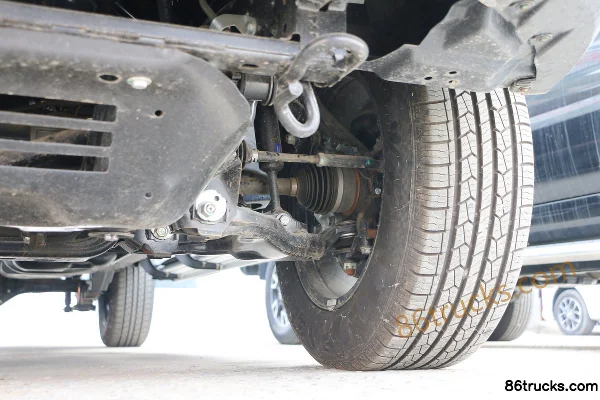 Huanghai N1 2.8L diesel 115 ch transmission manuelle 4x4(6 roues) double cabine avec benne allongée (China VI) Carrosserie (3) | 86Trucks