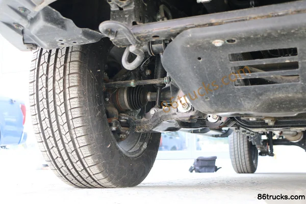 Huanghai N1 2.8L diesel 115 ch transmission manuelle 4x4(6 roues) double cabine avec benne allongée (China VI) Carrosserie (2) | 86Trucks