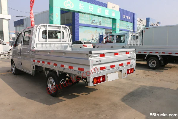 Ankai Xingka A 1.5L Basic 107 hp 4X2(6 wheels) gasoline 2.55m double-row flatbed mini truck (China VI) Body (1) | 86Trucks