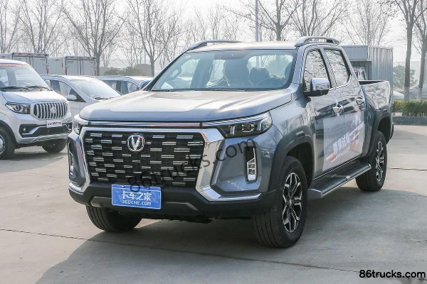 Changan Lantuo 2026 Zhixiang 2.0T Petrol 233 ch Automatic 4WD Long Box Double Cab Pickup Cabine (3) | 86Trucks