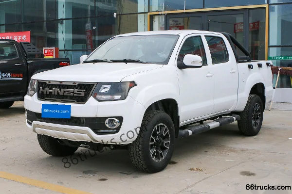 Huanghai N2 2019 Sport Edition 2.4L Petrol/CNG 142hp 2WD Dual Fuel Double Row Pickup Truck Cab (3) | 86Trucks