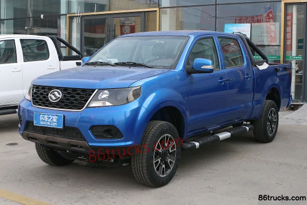 Huanghai N1 2.8L Diesel 115hp Manual 2WD Extended Cargo Box Double Cab Pickup (China VI) (3) | 86Trucks