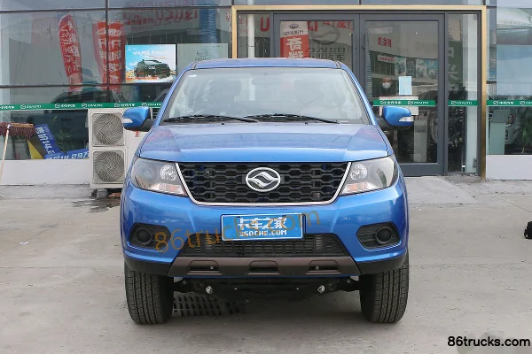 Huanghai N1 2.8L Diesel 115hp Manual 2WD Extended Cargo Box Double Cab Pickup (China VI) (2) | 86Trucks