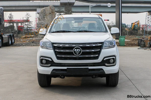 Foton Tunland Shengtu 7 modèle 2020 luxe 2,0T diesel 163 ch deux roues motrices pick-up double cabine à empattement standard (China VI) (2)