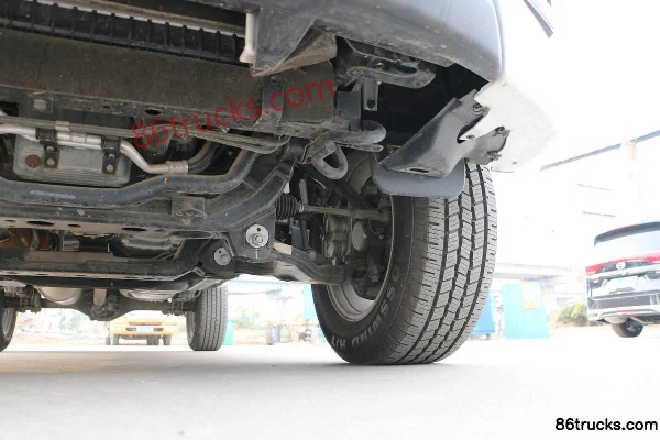 Foton Tunland Shengtu 7 modèle 2020 luxe 2,0T diesel 163 ch deux roues motrices pick-up double cabine à empattement standard (China VI) Carr