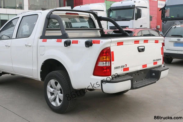 Foton Tunland Shengtu 7 modèle 2020 luxe 2,0T diesel 163 ch deux roues motrices pick-up double cabine à empattement standard (China VI) Phot