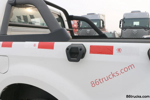 Foton Tunland Shengtu 7 modèle 2020 luxe 2,0T diesel 163 ch deux roues motrices pick-up double cabine à empattement standard (China VI) Phot