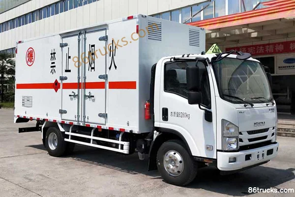 Qingling Isuzu Qingling IsuzuKV100 liquefied gas transport truck