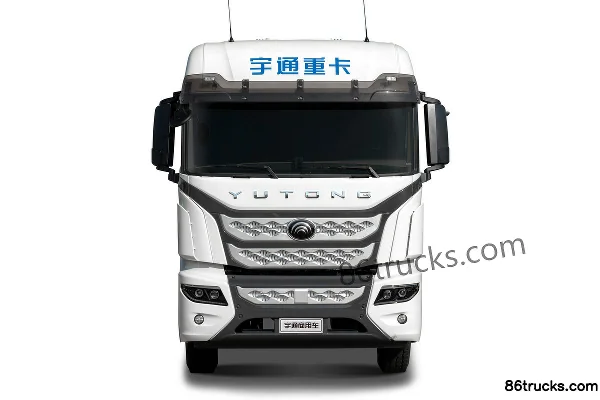 Yutong 6X4(10 wheels) battery-swap pure electric tractor truck 282kWh Exterior (2) | 86Trucks