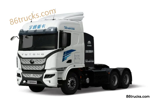 Yutong 6X4(10 roues) tracteur routier électrique pur 282 kWh Extérieur (3) | 86Trucks
